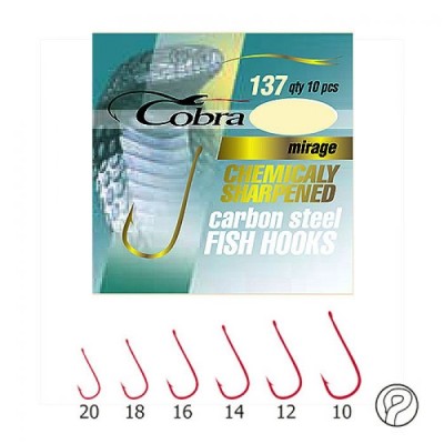 Крючок Cobra mirage (10шт) 137 №14 *