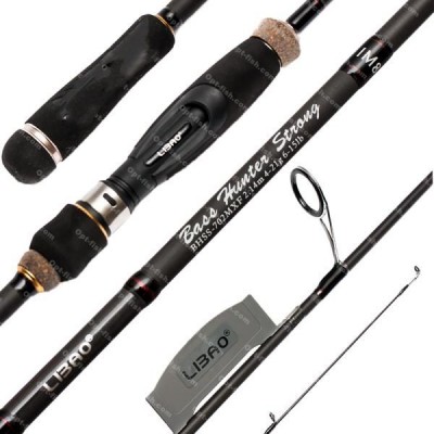 Вудилище спінінга Bass Hunter S-702 MXF 4-21g 2.14м * Вудилище спінінга Bass Hunter S-702 MXF 4-21g 2.14м *