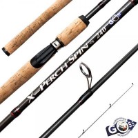 Спиннинговое удилище шт2 Goss X-Perch Spin A12-240 0-10g 2.4м *