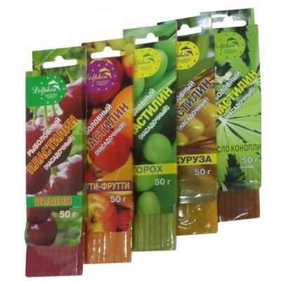 Пластилин Dolphin 50g Горох