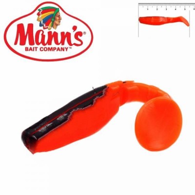 Силикон Manns Predator OR-BB-056-70мм Czarny Grzbiet (20шт)
