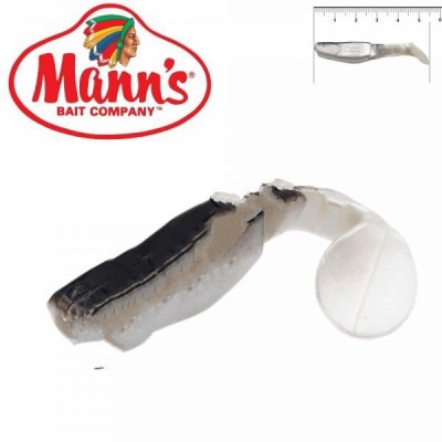 Силикон Manns Predator PL-BB-045-55мм Czarny Grzbiet (20шт)