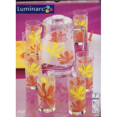 Набор для напитков Luminarc Aime Pop, 7 предметов (G1983)