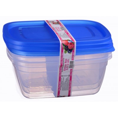 Контейнер пищевой еconom box 2,5 л (3шт)