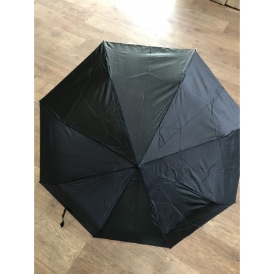 Зонт мужской FEELING RAIN механика 3 сложения 8 спиц, спица стальная, ткань полиэстер