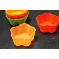 Формы для выпекания силиконовые 12 шт. "Цветок"