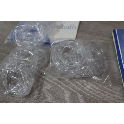 Кольца для штор прозрачные 12 шт