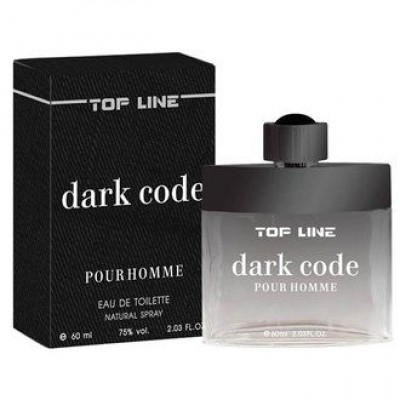 Мужская туалетная вода Top Line Dark Code 60 мл