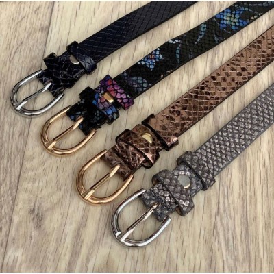 Ремень женский кожаный