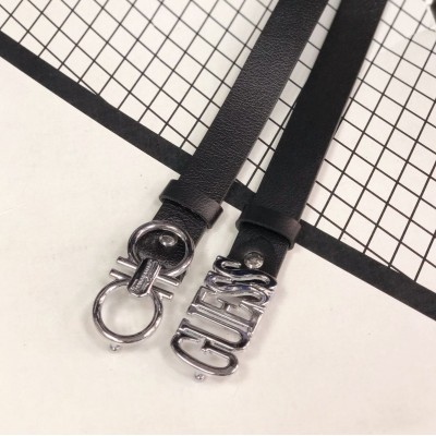 Ремень женский кожаный брендовый, ширина 3 см