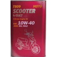 Масло Mannol 4т  10w-40  SCOOTER  1л (ящ - 12 шт.)