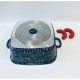 Казан (кастрюля) d 24 см (5,1 л) с мраморным покрытием A-PLUS 1473