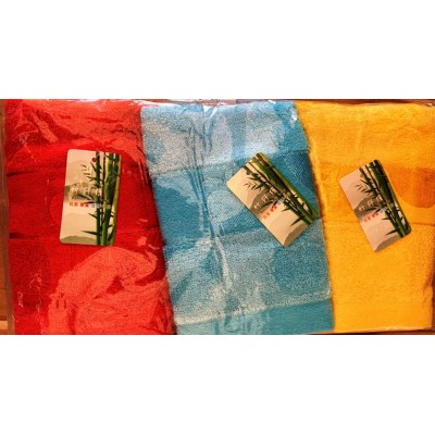 Полотенце для рук и лица бамбуковое, размер 35x70 см