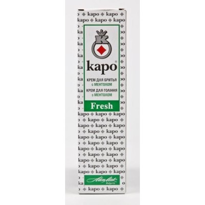 Крем для бритья «Kapo» (100 мл, с ментолом, Болгария)