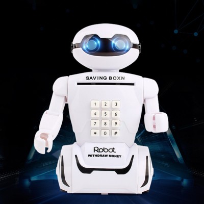 Игрушка детская Robot PIGGY BANK | Детская копилка сейф с кодовым замком