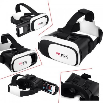 Шлем 3D VR BOX + пульт в подарок! Очки Виртуальной реальности VR BOX 2.0 V2 ВР 3Д