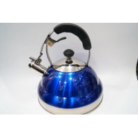Чайник со свистком 3,5 л с нержавеющей стали для газовой плиты и индукционной Giakoma G-3301