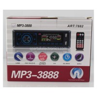 Автомагнитола MP3 3888 ISO 1DIN сенсорный дисплей