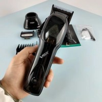 Машинка профессиональная VGR V-653 для стрижки волос с переменными насадками и подставкой 5Вт, Чёрный Машинка профессиональная VGR V-653 для стрижки волос с переменными насадками и подставкой 5Вт, Чёрный