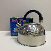 Чайник из нержавеющей стали со свистком 3 л A-Plus 1322 Чайник из нержавеющей стали со свистком 3 л A-Plus 1322