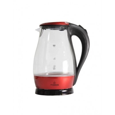 Электрочайник дисковый Crownberg CB-9114 стеклянны