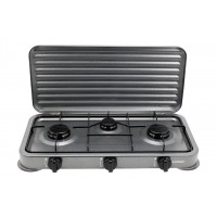 Газовая плита A-PLUS 3 конфорки (2107) Gray