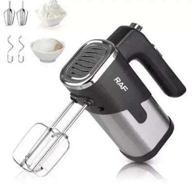 Миксер ручной кухонный RAF R. 6630 на 5 скоростей, электрический бытовой миксер для взбивания теста Миксер ручной кухонный RAF R. 6630 на 5 скоростей, электрический бытовой миксер для взбивания теста