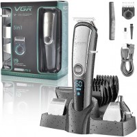 Профессиональный аккумуляторный беспроводной триммер-стилизатор VGR 5W IPX6 V-105 Профессиональный аккумуляторный беспроводной триммер-стилизатор VGR 5W IPX6 V-105