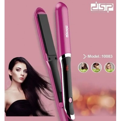 Утюг выпрямитель с керамическим покрытием DSP 10083 Цифровой дисплей