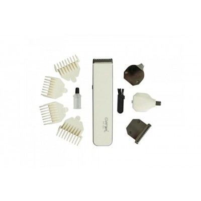Набор для стрижки Gemei (GM-586) 4 насадки + аккумуляторный триммер Белый Набор для стрижки Gemei (GM-586) 4 насадки + аккумуляторный триммер Белый