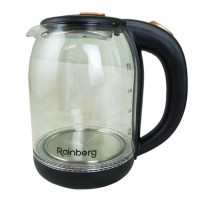 Электрочайник Rainberg RB-2218 Black 3200 Вт 2 л Электрочайник Rainberg RB-2218 Black 3200 Вт 2 л