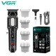 Машинка для стрижки волосся VGR V-900 Barber 4 насадки
