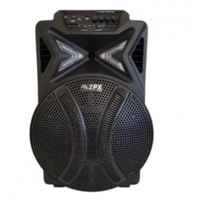 Портавтивная Bluetooth колонка ZPX ZX-7783 BT 150Вт микрофон пульт ДУ черный