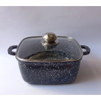 Кастрюля с гранитным покрытием и крышкой Styleberg ST-3026 на 3л 20см