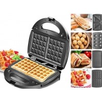 Мультимейкер 4 В 1 Rainberg Rb-5408 Гриль Сэндвичница Вафельница