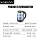 Электрический чайник Sokany SK-SH-09067 с мощностью 1500