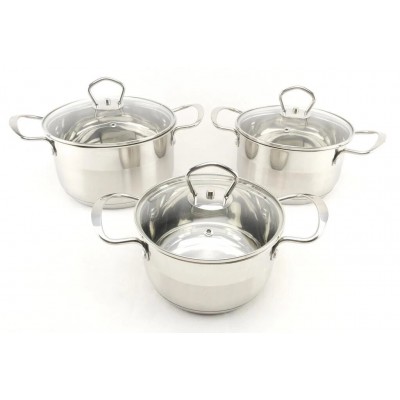 Набор посуды 6 предметов A-Plus 1294 Набор посуды 6 предметов A-Plus 1294