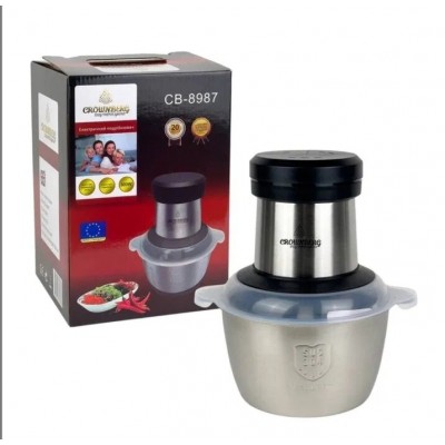 Электрический измельчитель Crownberg CB-8987, 800 Вт, 2 л