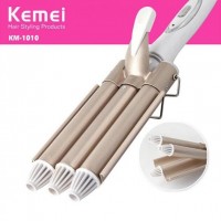Плойка Kemei KM-1010 Hair Curlers тройная