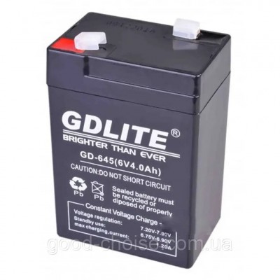 Аккумулятор для весов, детские автомобили, фонари HongDeng 6-4,5 AH