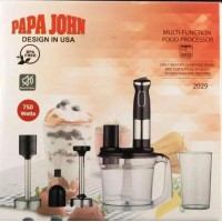 Блендер погружной papa john многофункциональный 5 в 1 мощность 750w Блендер погружной papa john многофункциональный 5 в 1 мощность 750w