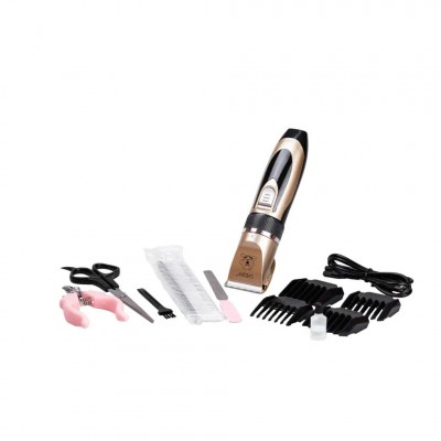 Триммер - аккумуляторная машинка для стрижки животных Professional Pet Clipper BZ-806