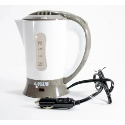 Автомобильный чайник от прикуривателя A-Plus EK-1518 0.5 литра 150W