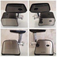 Мясорубка электрическая Walesberg WB138 3000Вт, металлическая с насадками