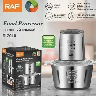 Кухонный измельчитель RAF R. 7019 2,0 л 1000 Вт 2 скорости мясорубка чоппер Кухонный измельчитель RAF R. 7019 2,0 л 1000 Вт 2 скорости мясорубка чоппер