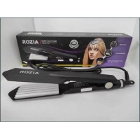 Плойка-гофре для волос Rozia HR-746 чёрная