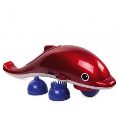 Ручной инфракрасный массажер для ног, шеи и плеч Дельфин JT-889, электрический вибромассажер Dolphin для тела