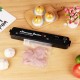 Vacuum Sealer вакуумный упаковщик для еды, бытовой вакууматор черный