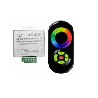 RGB контроллер 24A с радиоуправлением RF черный RGB контроллер 24A с радиоуправлением RF черный