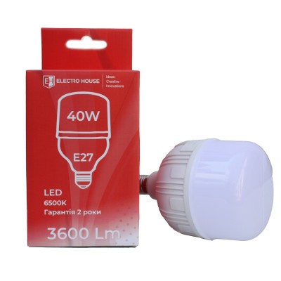 LED лампа Т120 E27 40 Вт 6500К